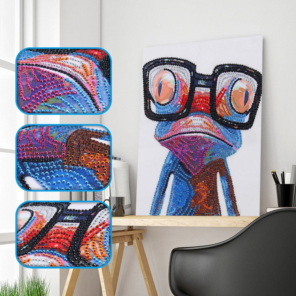 Intelligent Frog - Special Diamond Painting