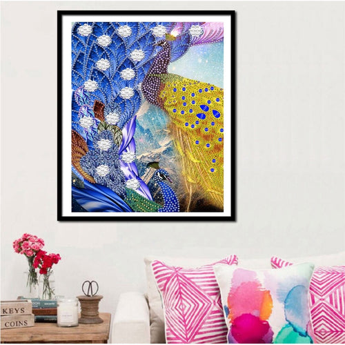 Artistic Peacock - Special Diamond Painting