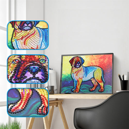 Brave Pet Dog - Diamond Painting