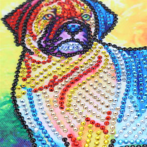 Brave Pet Dog - Diamond Painting