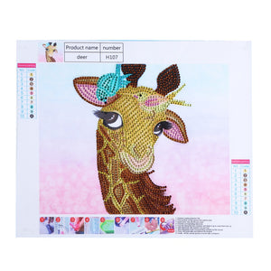 Giraffe Beauty - Special Diamond Painting