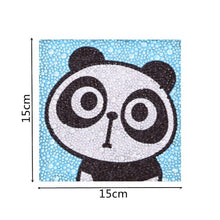 Load image into Gallery viewer, Adorable Panda is Surprised - Special Diamond Painting