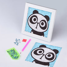 Load image into Gallery viewer, Adorable Panda is Surprised - Special Diamond Painting