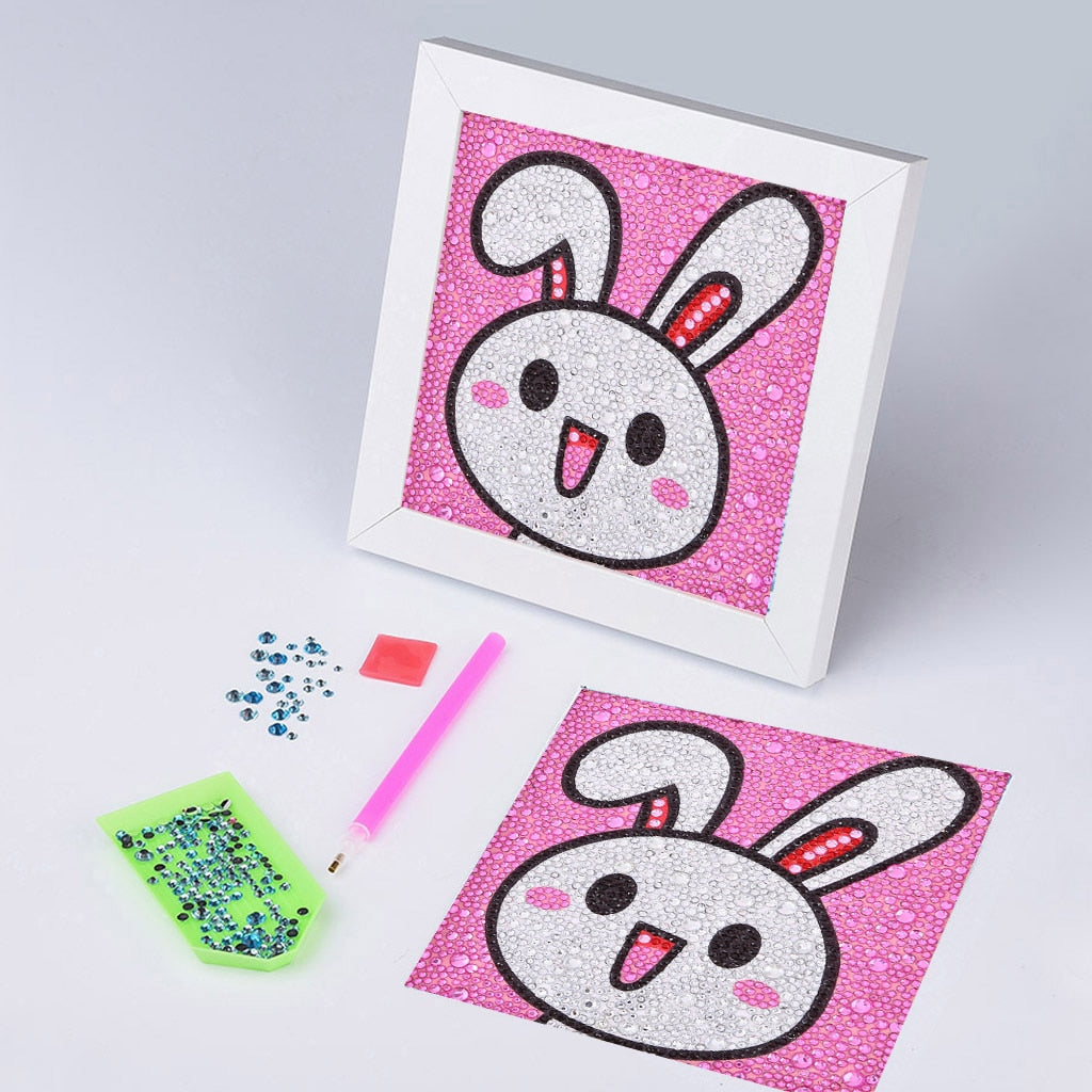 Bunny Artistic  - Special Diamond Painting