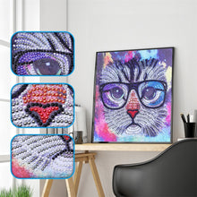 Load image into Gallery viewer, Sophisticated Kitten- Specials Diamond Painting