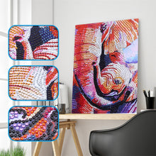 Load image into Gallery viewer, Adorable Elephant Family -  Special Diamond Painting
