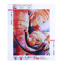 Load image into Gallery viewer, Adorable Elephant Family -  Special Diamond Painting