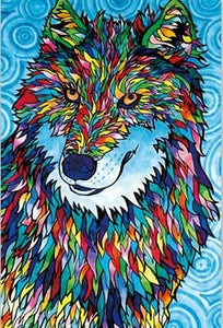 Crystal Wolf - Special Diamond Painting