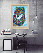 Load image into Gallery viewer, Crystal Wolf - Special Diamond Painting
