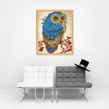 Load image into Gallery viewer, Blue Owl - Special Diamond Painting