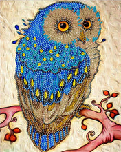Load image into Gallery viewer, Blue Owl - Special Diamond Painting