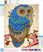 Load image into Gallery viewer, Blue Owl - Special Diamond Painting