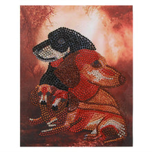 Load image into Gallery viewer, Pair of Dogs - Special Diamond Painting