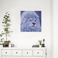Load image into Gallery viewer, White Lion - Special Diamond Painting