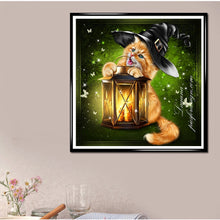 Load image into Gallery viewer, &quot;Halloween Cat - Special Diamond Painting