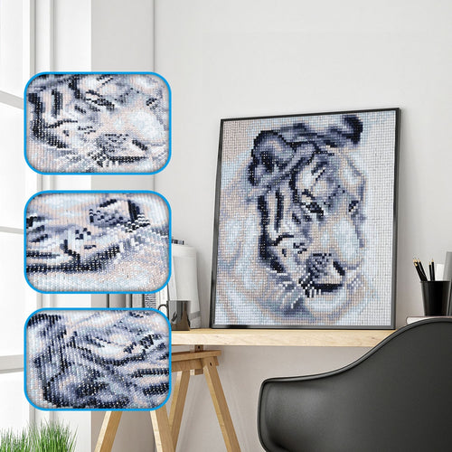 White Tiger - Special Diamond Painting