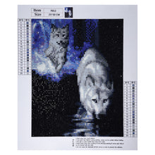 Load image into Gallery viewer, Night Wolves - Special Diamond Painting