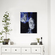 Load image into Gallery viewer, Night Wolves - Special Diamond Painting