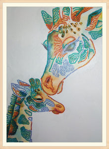 Giraffe's Family - Special Diamond Painting