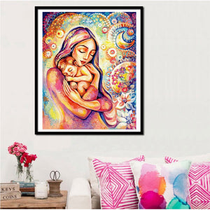 Mother and child - Special Diamond Painting