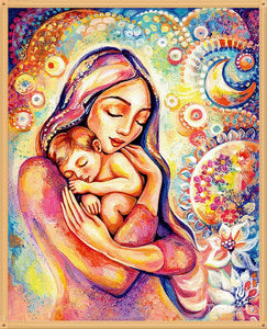 Mother and child - Special Diamond Painting kit
