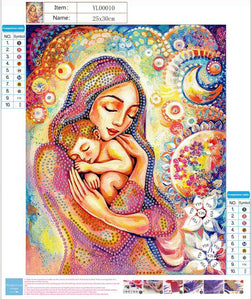 Mother and child - Special Diamond Painting