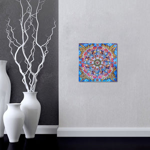 Abstract Flower Art - Special Diamond Painting