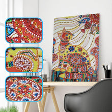 Load image into Gallery viewer, Abstract Egyptian Cat Art - Special Diamond Painting