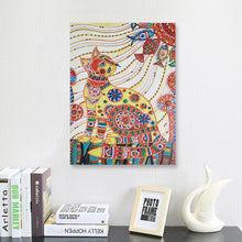 Load image into Gallery viewer, Abstract Egyptian Cat Art - Special Diamond Painting
