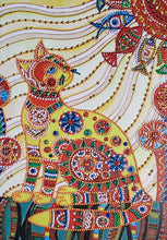 Load image into Gallery viewer, Abstract Egyptian Cat Art - Special Diamond Painting