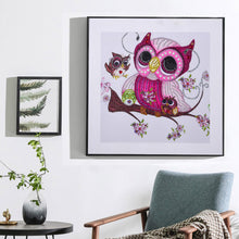Load image into Gallery viewer, Happy Owls - Special Diamond Painting