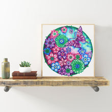 Load image into Gallery viewer, Butterfly in Flower Garden - Special Diamond Painting