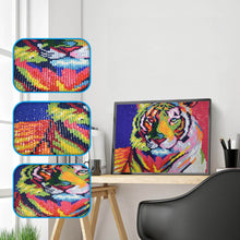Load image into Gallery viewer, Colorful Tiger - Diamond Paintings