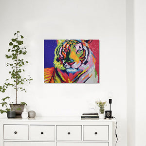 Colorful Tiger - Diamond Paintings