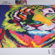 Load image into Gallery viewer, Colorful Tiger - Diamond Paintings