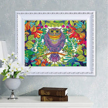 Load image into Gallery viewer, Owl In The Jungle - Special Diamond Painting