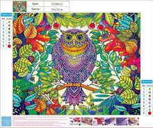 Load image into Gallery viewer, Owl In The Jungle - Special Diamond Painting