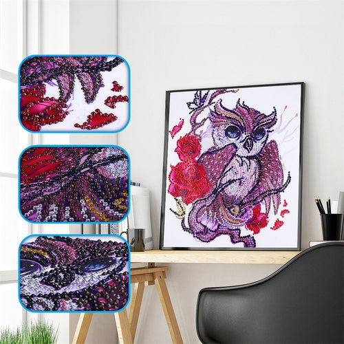 Owl Beauty - Special Diamond Painting