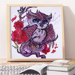 Owl Beauty - Special Diamond Painting