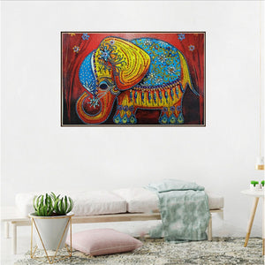 Adorable Royal Elephant - Special Diamond Painting