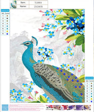 Load image into Gallery viewer, Peacock in Wild -  Special Diamond Painting