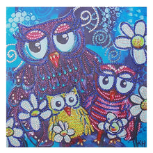 Load image into Gallery viewer, Lovely Owl Family - Special Diamond Paintings