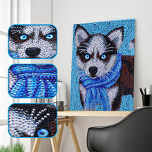Load image into Gallery viewer, Adorable Husky - Special Diamond Painting