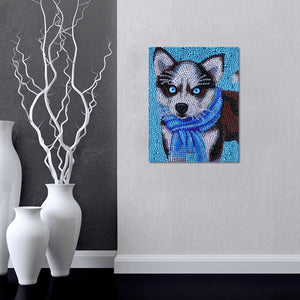 Adorable Husky - Special Diamond Painting