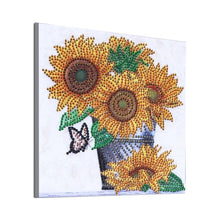 Load image into Gallery viewer, Vase of Sunflowers - Special Diamond Painting