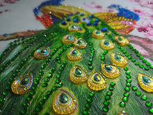 Load image into Gallery viewer, Peacock Pair - Special Shaped Diamond