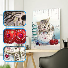 Load image into Gallery viewer, A Kitten Cup - Special Diamond Painting