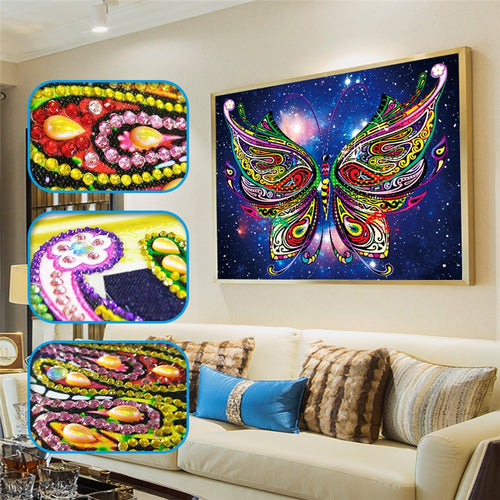 Abstract Butterfly - Special Diamond Painting