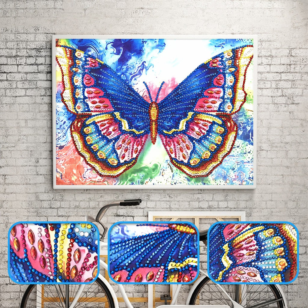 Colorful Butterfly - Special Diamond Painting