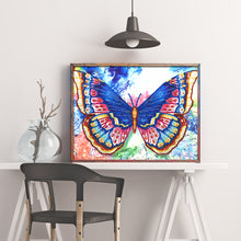 Load image into Gallery viewer, Colorful Butterfly - Special Diamond Painting